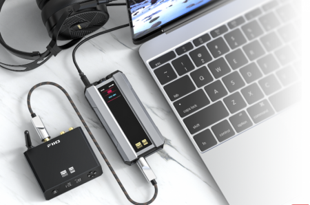 Description image for FiiO Q15 Portable DAC and Headphone Amplifier TITANIUM