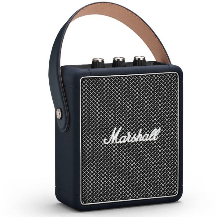Marshall Stockwell II Portable Bluetooth Speaker INDIGO - Open Box - Click Image to Close