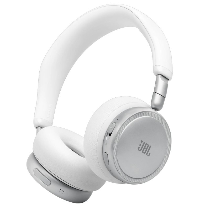 JBL Live 680NC Wireless On-Ear Noise Cancelling Headphones WHITE
