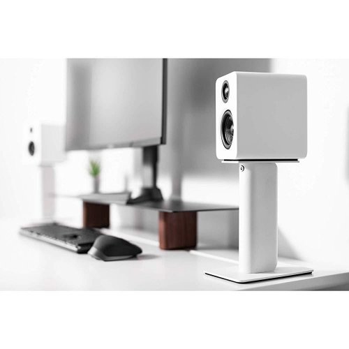 Kanto Sp9 9 Inch Universal Desktop Speaker Stand Pair White