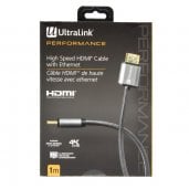 UltraLink ULP2HD1 Performance 4K UHD High Speed HDMI Cable (1M)