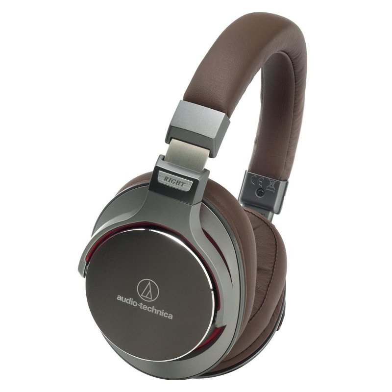 Audio Technica ATH-MSR7 High-Res Audio Over-ear Headphones w/Control GUN METAL