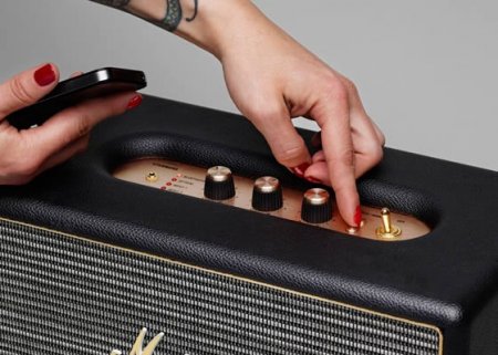 Description image for Marshall STANMORE Classic Rock Bluetooth Speaker BLACK