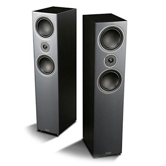 Mission LX-4 Two-Way Dual 6.5-inch Floor Standing Speaker (Pair) BLACK