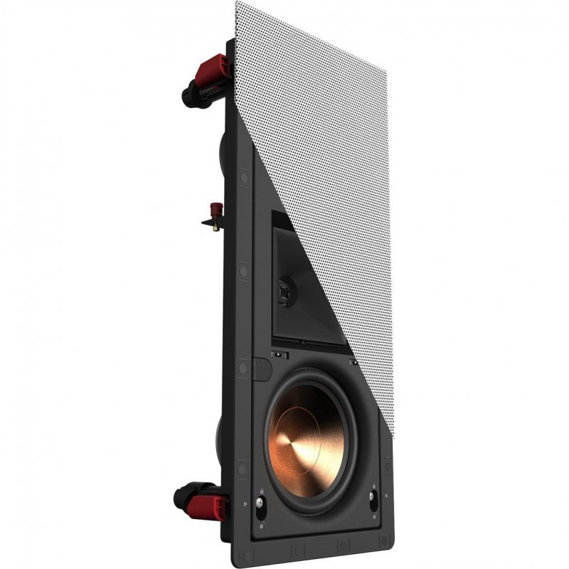 Klipsch PRO25RWLCR In-Wall Speaker Dual 5.25" Injection Molded Graphite IMG Woofer