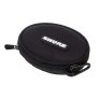 Shure EASCASE Round Soft Zippered Earphone Pouch BLACK