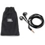 JBL Tune 205 Wired Earbud Headphones with Mic BLACK