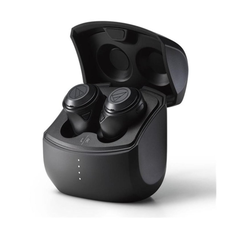 Audio-Technica ATH-CKS50TW Noise-Canceling True Wireless Headphones BLACK