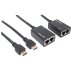 Manhattan 177276 HDMI 1.2 Cat5e/Cat6 1080p Extender Kit up to 30m BLACK