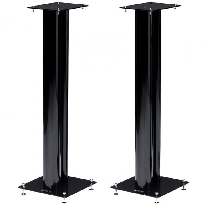 NorStone Stylum 3 Premium Metal 31" Speaker Stand (Pair) BLACK - Click Image to Close