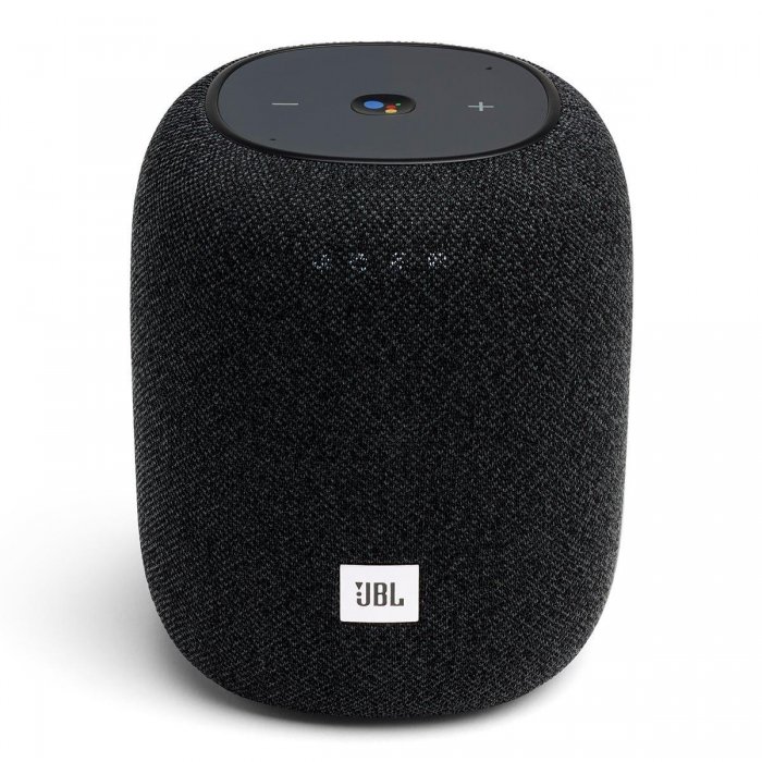 JBL LINK Music Compact Smart Speaker BLACK - Click Image to Close