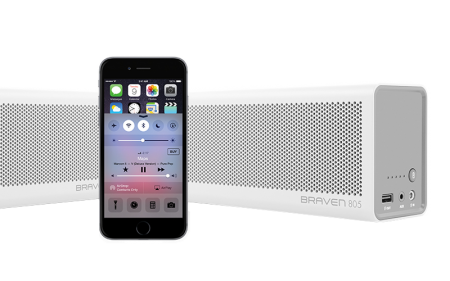 Description image for Braven 805 Wireless HD Bluetooth Speaker BLACK