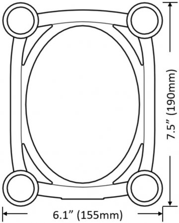 Description image for IsoAcoustics ISO-155 Isolation Stand for Studio Monitors (Pair)