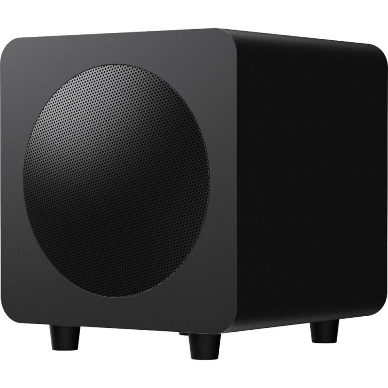 Kanto Living SUB6 Sealed 6" Powered Subwoofer Vinyl Wrapped MATTE BLACK