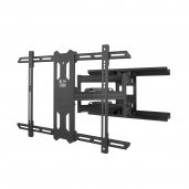 Kanto PDX650 Full Motion Wall Mount for 37-75 inch Displays BLACK