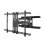 Kanto PDX650 Full Motion Wall Mount for 37-75 inch Displays BLACK