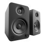 Pro-Ject E1.2 & Tube Box S2 Vinyl Turntable Stereo System Bundle with Kanto YU4 Powered Speakers and Audio-Technica Cleaning Kit GLOSS BLACK/MATTE BLA