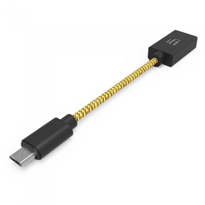 iFi Audio OTG-USB C Audiophile Grade OTG Cable (USB 3.0A to USB C) - Click Image to Close