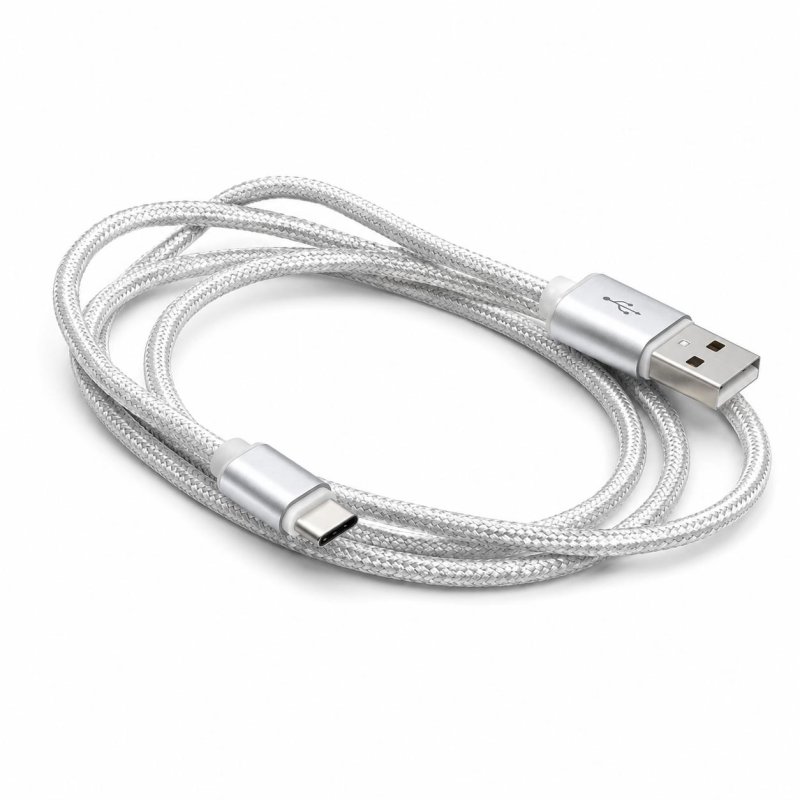 Ultralink USB 2.0 Charging and Sync Cable SILVER (1M)