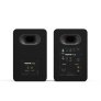 Kanto Living YU6 2nd Gen (2nd Gen) 200 W Powered Speakers System with Bluetooth 5.3 Phono Preamp USB-C BLACK