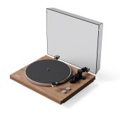 Kanto Living OBI3 2nd Gen Turntable with Bluetooth 5.3 Preamp and Pitch Control - Matte Walnut WALNUT