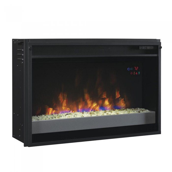 Bell'O 26EF031GPG 26-Inch Spectrafire Plus Contemporary Electric Fireplace Insert - Click Image to Close