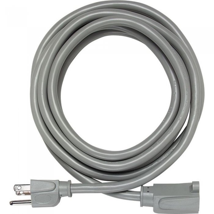 Furman GEC-1410 10FT 15A 14AWG Universal AC Power Extension Cable GREY - Click Image to Close