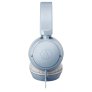 Audio-Technica ATH-S120C-GY USB-C On-Ear Headphones BLUE GRAY