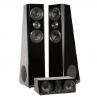 SVS Ultra Tower Loudspeaker + Ultra Center Reference-Grade Center GLOSS BLACK