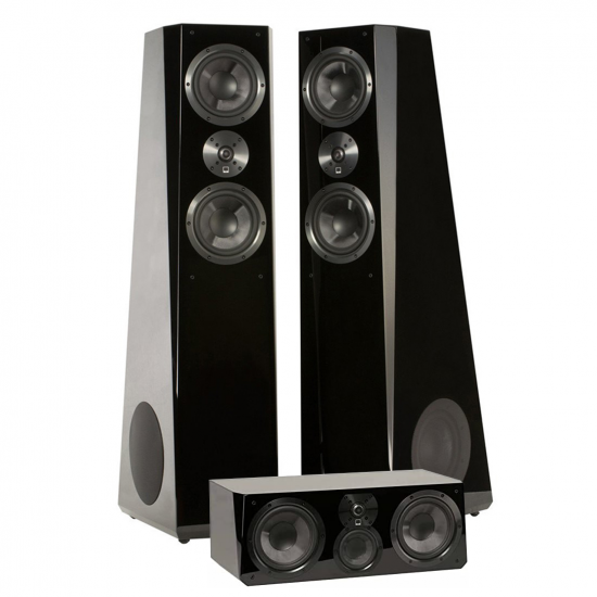 SVS Ultra Tower Loudspeaker + Ultra Center Reference-Grade Center GLOSS BLACK SVS Ultra Tower Loudspeaker + Ultra Center Reference-Grade Center GLOSS BLACK