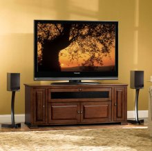 Bell'O PR-33 Espresso Finish Wood Home Entertainment Cabinet