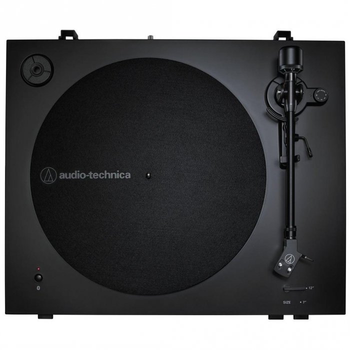 Audio-Technica 2-Speed Fully Automatic Turntable with Built-in Bluetooth BLACK - Click Image to Close