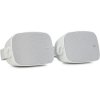 Klipsch RSM400 4-Inch Indoor / Outdoor Residential Surface Mount Loudspeaker (Pair) WHITE