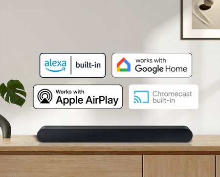 Description image for Samsung HW-S60D S-series Soundbar 5.0 ch All-in-one Soundbar