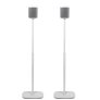 Flexson Adjustable Floorstand for SONOS PLAY:1 WHITE (Pair)