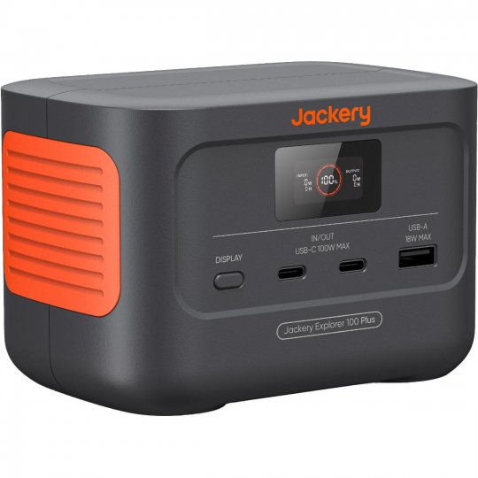 Jackery Explorer 100 Plus Portable Power Station BLACK