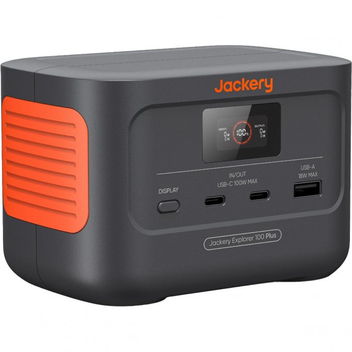 Jackery Explorer 100 Plus Portable Power Station BLACK - Click Image to Close