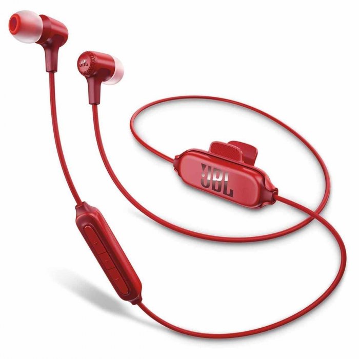 JBL E25BT In-Ear Bluetooth Headphones RED - Click Image to Close