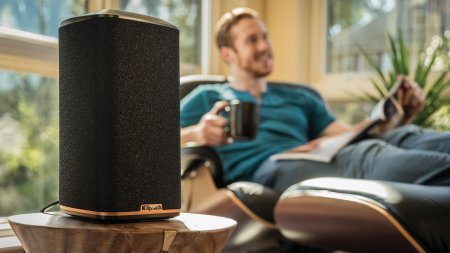 Description image for Klipsch RW-1 Wireless Tabletop Music Streaming Speaker BLACK (2016)