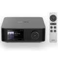 WiiM Amp Ultra with Voice Remote 100W Hi-Res Streaming Amplifier with HDMI ARC SPACE GRAY