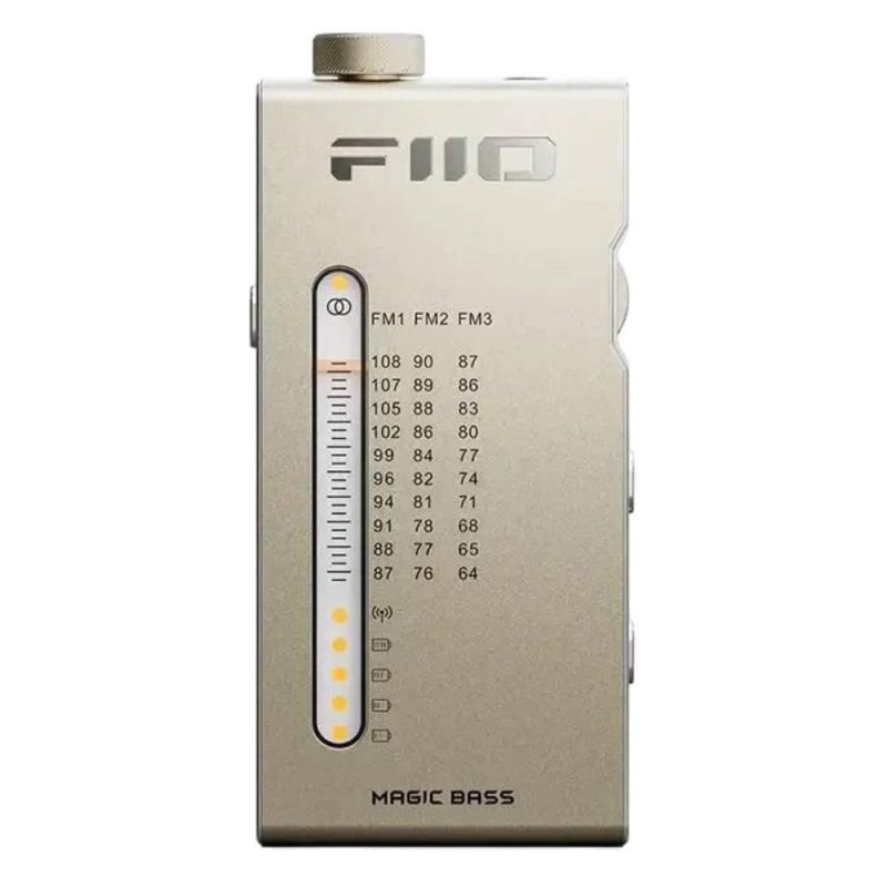 FiiO RR11 Portable Stereo Radio TITANIUM GOLD