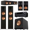 Klipsch & Onkyo Reference Premiere 5.1.4 Channel Dolby Atmos Home Theater Speaker and Receiver Bundle BLACK