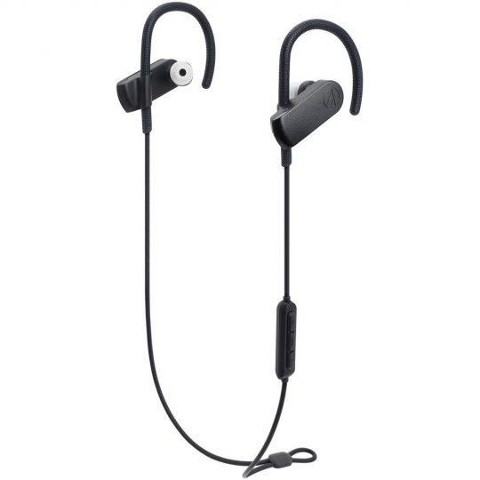 Audio Technica ATH-SPORT70BTBK SonicSport Wireless In-Ear Headphones Black