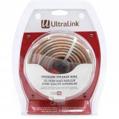 Ultralink 12AWG Caliber Premium Speaker Wire with Pins (50ft)