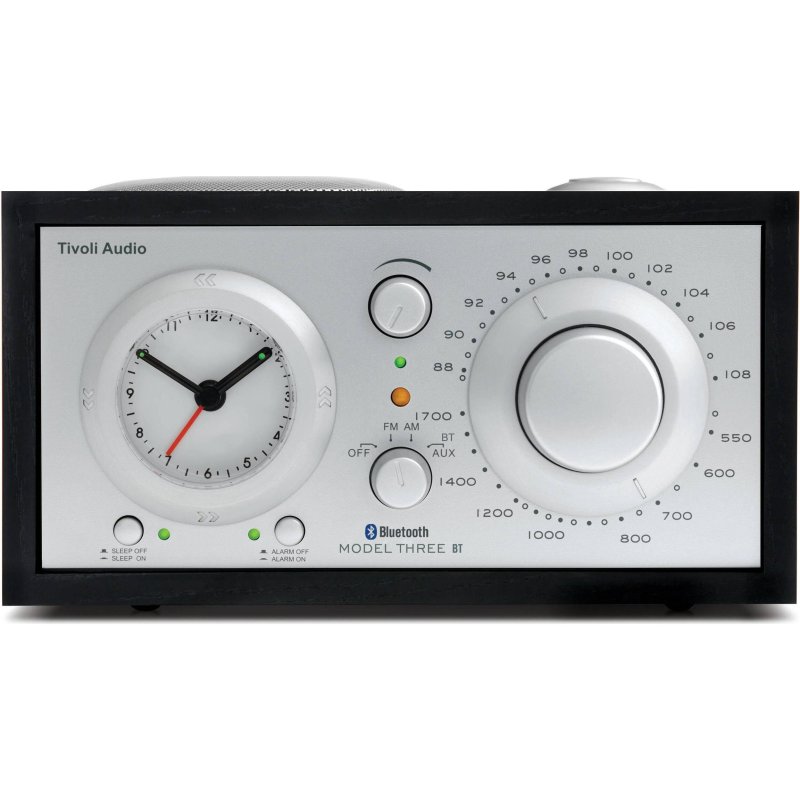 Tivoli Audio M3BTBLK Model Three BT Radio BLACK ASH/SILVER
