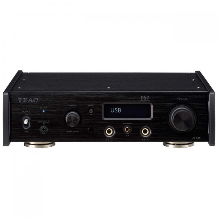 Teac UD-505-XB Reference 500 Series USB DAC / Headphone Amp / Preamp BLACK - Click Image to Close