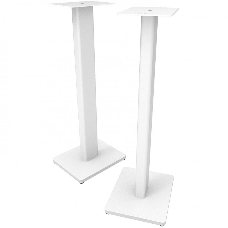 Kanto ST28 28-Inch Bookshelf Speaker Floor Stands with MDF Base (Pair) WHITE