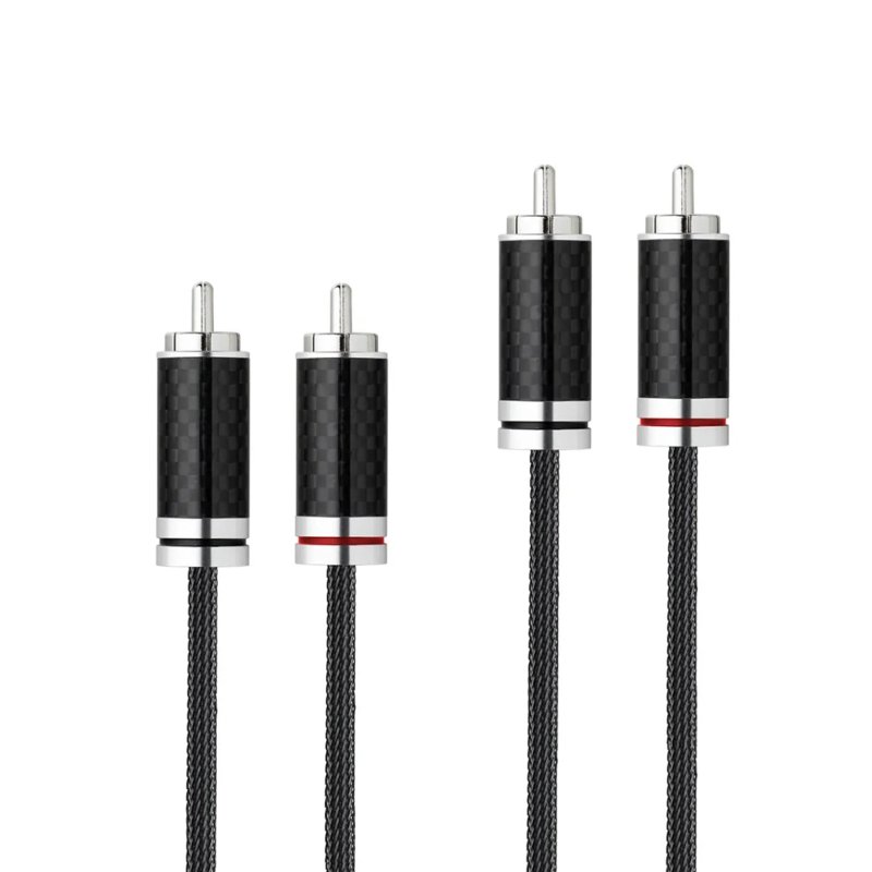 Pro-Ject Connect it Line RS RCA to RCA No Ground / Pure Silver Audio Interconnect Cable 1.23m