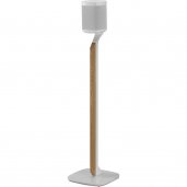 Flexson FLXS1PFS1011 Premium Floorstand for Sonos One Play:1 WHITE/OAK (Each)