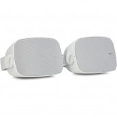 Klipsch RSM400 4-Inch Indoor / Outdoor Residential Surface Mount Loudspeaker (Pair) WHITE